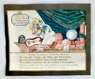 [Memento Mori] "Weak Condition, miserable Nature" – Late Baroque Memento Mori