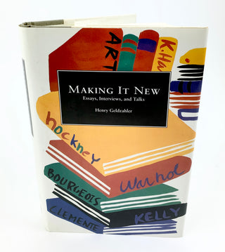 [Hockney, David. (b. 1937)] "Making It New: Essays, Interviews, and Talks" - Inscribed by the Author