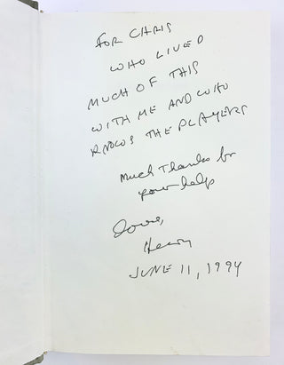 [Hockney, David. (b. 1937)] "Making It New: Essays, Interviews, and Talks" - Inscribed by the Author