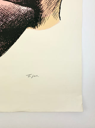 Topor, Roland. (1938–1997) 'Ne rien voir, ne rien dire, ne rien entendre,’ 1975