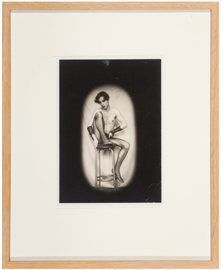 Molinier, Pierre. (1900-1976) Portrait of Luciano Castelli, 1974