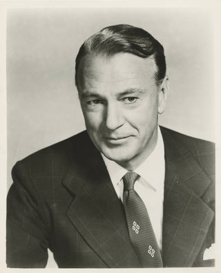 Cooper, Gary. (1901-1961) Two Portrait Photographs