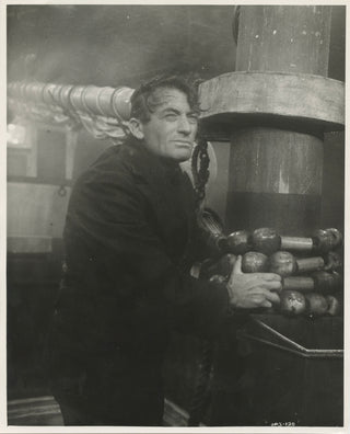 Peck, Gregory. (1916-2003) [Danvers, Ken. (1911-1980)] Two Original Photographs