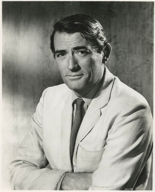 Peck, Gregory. (1916-2003) [Danvers, Ken. (1911-1980)] Two Original Photographs