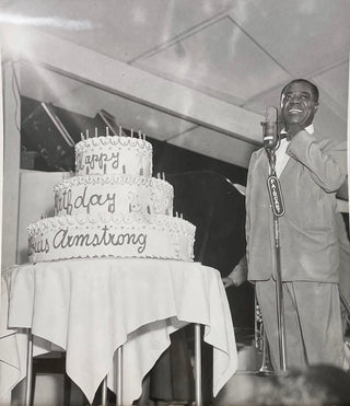 [American Jazz Festival, Newport, Rhode Island, 1957] Armstrong, Louis. (1901-1971) & Brubeck, Dave. (1920-2012) & Fitzgerald, Ella. (1917-1996). & Holiday, Billie. (1915–1959) etc Original Photographs of Legendary Jazz musicians in Performance.