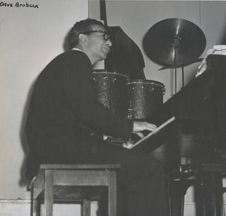 [American Jazz Festival, Newport, Rhode Island, 1957] Armstrong, Louis. (1901-1971) & Brubeck, Dave. (1920-2012) & Fitzgerald, Ella. (1917-1996). & Holiday, Billie. (1915–1959) etc Original Photographs of Legendary Jazz musicians in Performance.