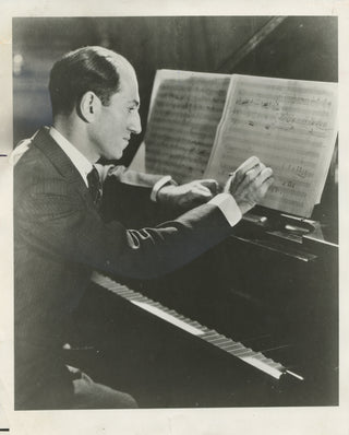 [Gershwin, George. (1898–1937)] Gershwin, Ira. (1896–1983) Publisher's Check to George Gershwin, signed by Ira