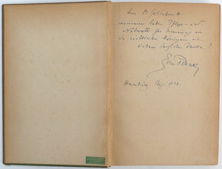 [Mahler, Gustav] Specht, Richard. (1870–1932) & Pollak, Egon. (1879–1933) Gustav Mahler. Fünfte bis achte Auflage - INSCRIBED BY EGON POLLAK