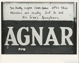 [Vietnam War] Gahr, David. (1922–2008) Original Photographs of Vietnam War Protest Graffiti