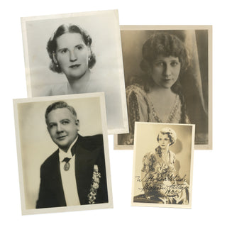 [OPERA] Melchior, Talley, Mario, & Flagstad Original Photographs