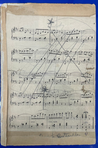 Drigo, Riccardo. (1846 - 1930) [Petipa, Marius. (1818 - 1910)] "Esmeralda. Valse Lente" - Autograph Musical Manuscript
