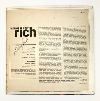 Rich, Buddy. (1917–1987) "The Driver" - Signed LP