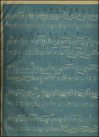 [Ballets Russes] Stravinsky, Igor. (1882–1971); Balanchine, George. (1904–1983); Lifar, Serge. (1905–1986) Annotated Proof Copy of "Appolon Musagète."