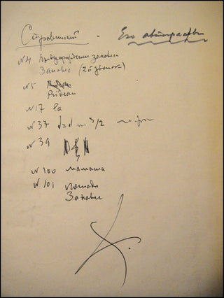 [Ballets Russes] Stravinsky, Igor. (1882–1971); Balanchine, George. (1904–1983); Lifar, Serge. (1905–1986) Annotated Proof Copy of "Appolon Musagète."