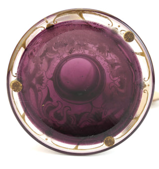 [Art Nouveau Glass] Unusual Art Nouveau Vase, ca. 1900