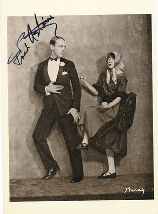 Astaire, Fred. (1899–1987) Signed Postcard Photograph in "Lady Be Good"