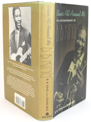 B.B. King. [King, Riley B.]. (1925 - 2015) "Blues All Around Me: The Autobiography of B. B. King" Signed First Edition