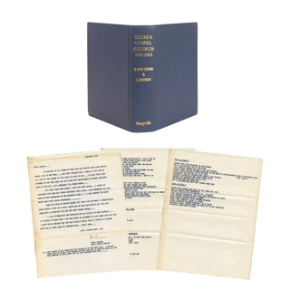 [BLUES] Hunter, Alberta. (1895-1984) [Cushing, Steve.]  [Dixon, Robert M. W. (1939-) & Godrich, John.]  Blues & Gospel Records 1902-1943 - Inscribed to Alberta Hunter with letter from Steve Cushing