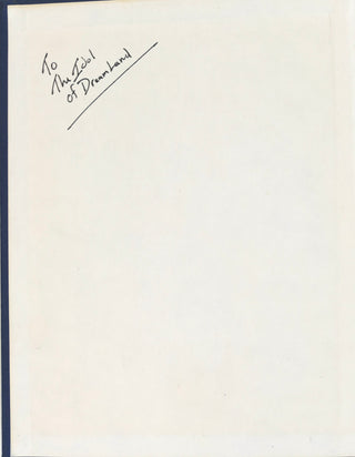 [BLUES] Hunter, Alberta. (1895-1984) [Cushing, Steve.]  [Dixon, Robert M. W. (1939-) & Godrich, John.]  Blues & Gospel Records 1902-1943 - Inscribed to Alberta Hunter with letter from Steve Cushing