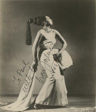 Baker, Josephine. (1906–1975) Signed Photograph