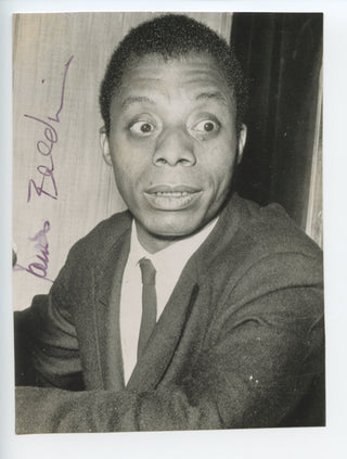 Baldwin, James. (1924 - 1987) Signed Photograph