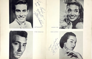 [Ballet] Ananiashvili, Nina. (b. 1963) & Elg, Taina. (b. 1930) & Fadeyechev, Nikolai. (1933-2020) & Falco, Louis. (1942-1993) & Fedicheva, Kaleriya. (1936-1994) & Franklin, Frederic. (1914-2013) & Haydée, Marcia. (b. 1937) & Hernández, Amalia. (1917-2000)