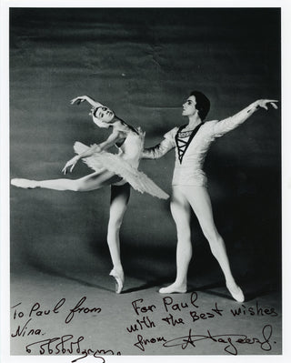 [Ballet] Ananiashvili, Nina. (b. 1963) & Elg, Taina. (b. 1930) & Fadeyechev, Nikolai. (1933-2020) & Falco, Louis. (1942-1993) & Fedicheva, Kaleriya. (1936-1994) & Franklin, Frederic. (1914-2013) & Haydée, Marcia. (b. 1937) & Hernández, Amalia. (1917-2000)