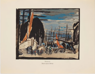 [Ballets Suedois] Leger, Fernand. (1881–1955) & de Maré, Rolf. (1888 - 1964) Les Ballets Suedois dans l'Art Contemporain - WITH AUTOGRAPH MANUSCRIPT BY LEGER