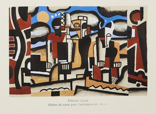 [Ballets Suedois] Leger, Fernand. (1881–1955) & de Maré, Rolf. (1888 - 1964) Les Ballets Suedois dans l'Art Contemporain - WITH AUTOGRAPH MANUSCRIPT BY LEGER