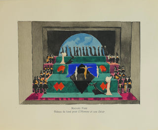 [Ballets Suedois] Leger, Fernand. (1881–1955) & de Maré, Rolf. (1888 - 1964) Les Ballets Suedois dans l'Art Contemporain - WITH AUTOGRAPH MANUSCRIPT BY LEGER