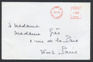 Balmain, Pierre. (1914–1982) [Madame Grès. (1903–1993)] Autograph Letter to Madame Grès