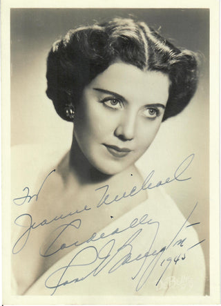 Bampton, Rose. (1908 - 2007) Signed Photograph
