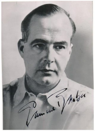 Barber, Samuel. (1910–1981) Signed Photograph