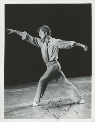 Baryshnikov, Mikhail. (b. 1948) [Swope, Martha. (1928–2017)] [Tharp, Twyla. (b. 1941)] "The Little Ballet" - Signed Photograph