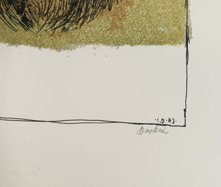 Baskin, Leonard. (1922–2000) Self-Portrait, 1983