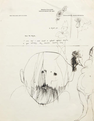 Baskin, Leonard. (1922–2000) Misc. Group of Drawings including of Lyndon Johnson
