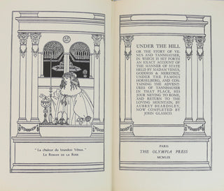 Beardsley, Aubrey. (1872-1898) "Under the Hill: The Story of Venus and Tannhauser"