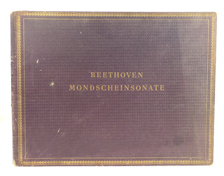 Beethoven, Ludwig van. (1770–1827) [Mitropoulos, Dimitri. (1896–1960)] "Mondscheinsonate Sonate Op. 27. No. 2" - FACSIMILE from the Collection of Mitropoulos