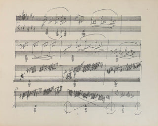 Beethoven, Ludwig van. (1770–1827) [Mitropoulos, Dimitri. (1896–1960)] "Mondscheinsonate Sonate Op. 27. No. 2" - FACSIMILE from the Collection of Mitropoulos