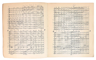 Beethoven, Ludwig van. (1770–1827) [Mitropoulos, Dimitri. (1896–1960)] "Symphony No. 8, F Major, Op. 93" - With Library Stamp of Mitropoulos