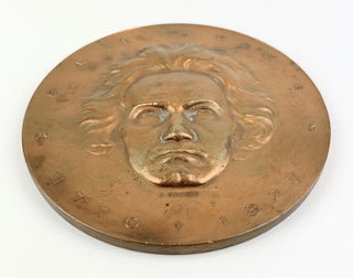 [Beethoven, Ludwig van. (1770–1827)] Hartig Portrait Medal
