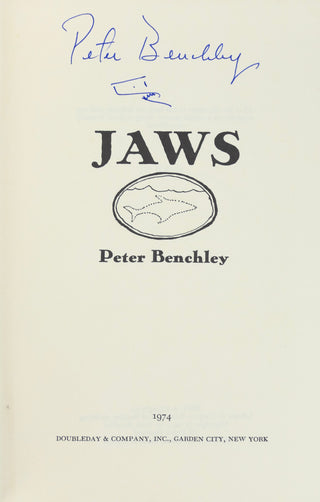 Benchley, Peter. (1924–1994) "Jaws"