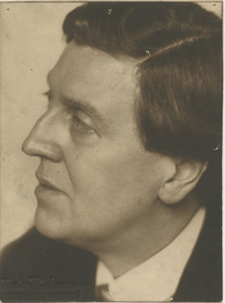 Berg, Alban. (1885 - 1935)  [Fleischmann, Trude. (1895–1990)] Alban Berg, 1932 - Original Photograph