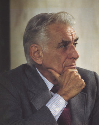 Bernstein, Leonard. (1918–1990) "Sing God a Simple Song" - Autograph Musical Quotation from "Mass"