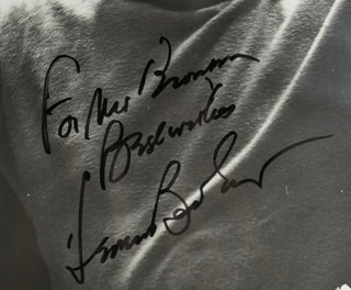 Bernstein, Leonard. (1918–1990) Enormous Original Signed Photograph Conducting