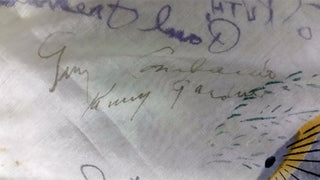 [Big Bands] USO Tour Signed Silk Hankies