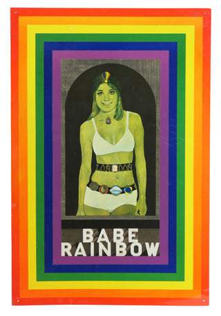 [Pop Art] Blake, Peter. (b. 1932) "Babe Rainbow," 1968