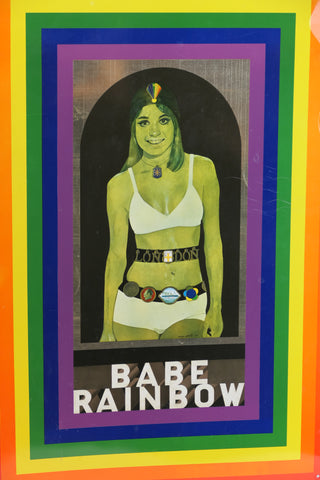 [Pop Art] Blake, Peter. (b. 1932) "Babe Rainbow," 1968