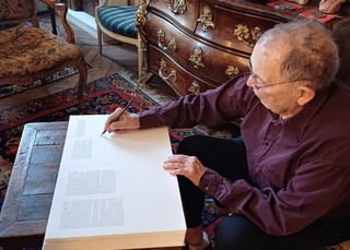 Boulez, Pierre. (1925–2016) "Temoignages / Hommages" - Signed Limited Editon