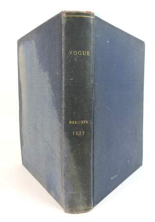 [Halston, Roy. (1932–1990)] [Gallo, Richard. (1946 - 2007)?] Bound Collection of Original 1937 Vogue Retail Editions - INSCRIBED TO HALSTON